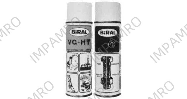 LUBRICANT BIRAL VG-HT AEROSOL, 5LTR