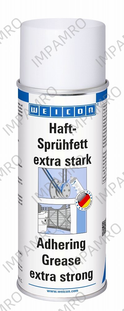 LUBRICATING SPRAY WEICON 400ML, ADHERING GREASE EXTRA STRONG