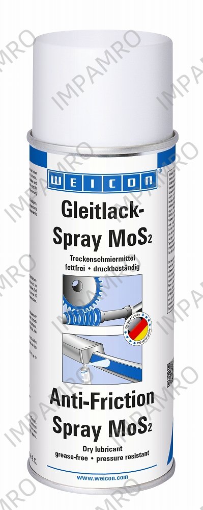 ANTI-FRICTION SPRAY WEICON, ANTI-FRICTION MOS2 400ML