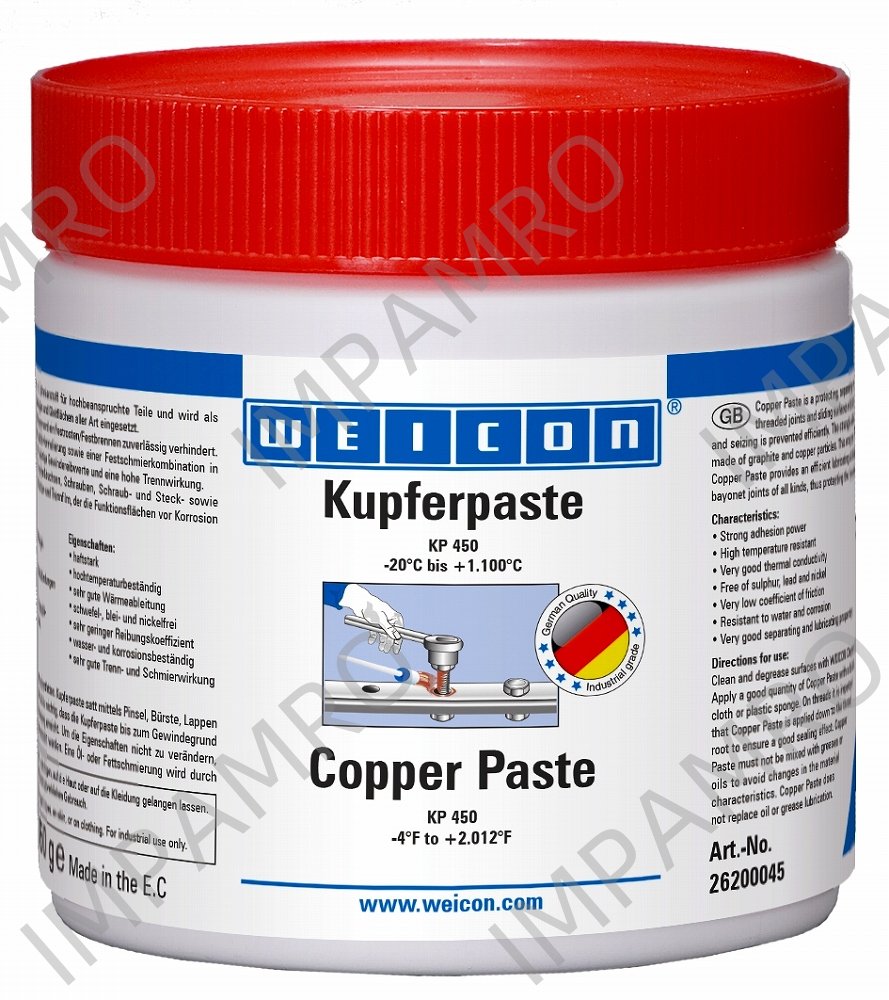 ANTI-SEIZE COPPER PASTE WEICON, KP 450 450GRM