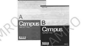 REPORTING PAD LINED B-5, 251X178MM
