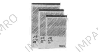 MEMORANDUM PAD TEAR OFF, 134X75MM