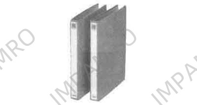 FILE HARD COVER W/ARCH HOLDER, &FASTENER A-4 "SEMI-SMALL"