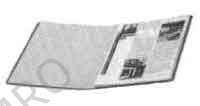 FILE SEMI-HARD COVER W/SPRING, CLIP B-4S 267X379X30MM
