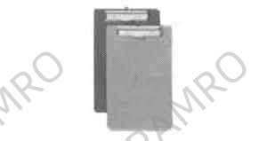 CLIP BOARD HARD BOARD, VERTICAL B-5
