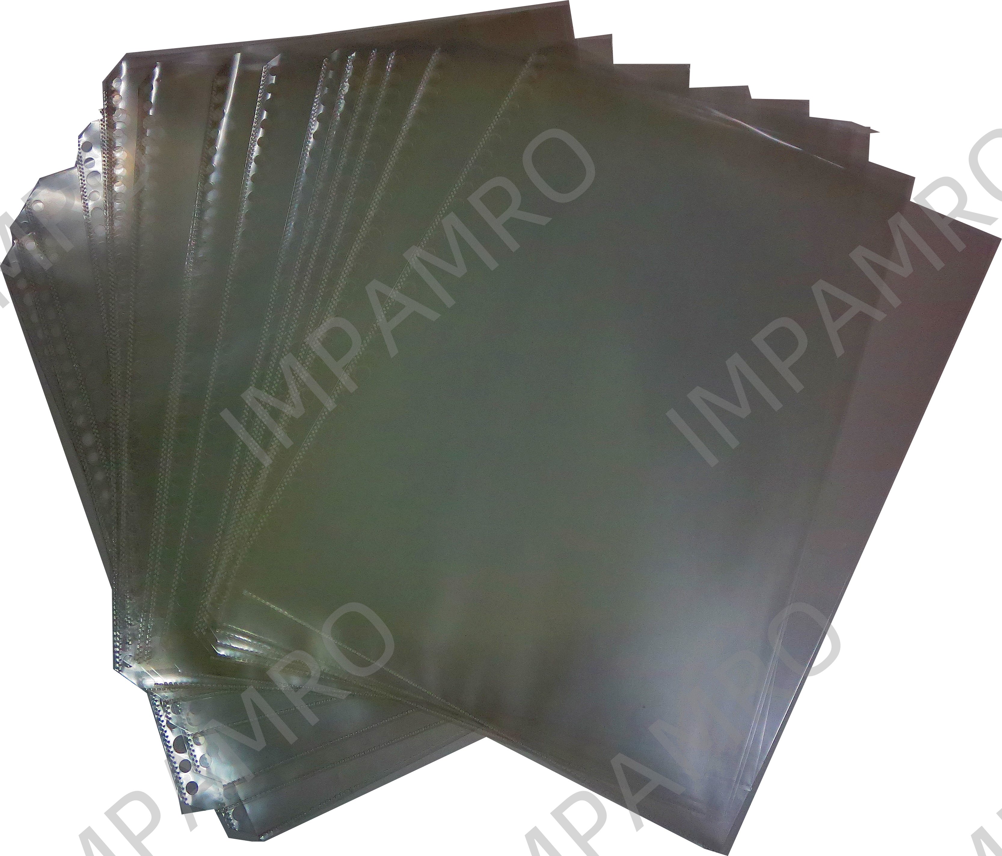 REFILLS FOR DISPLAY BOOK A-5, POCKET MULTI PUNCHED 10'S/PKT