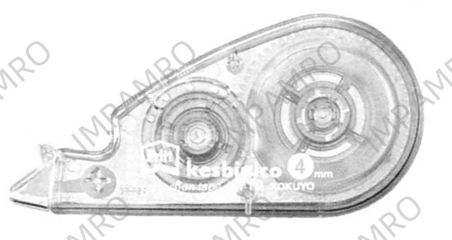 TAPE CORRECTION IN DISPENSER, TAPE WIDTH 5MM