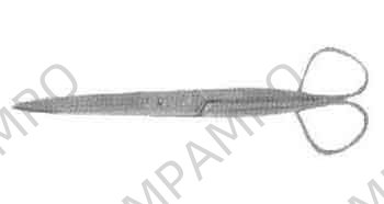 SCISSORS PAPER STAINLESS STEEL, OVERALL LENGTH 185MM