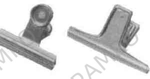 BULLDOG CLIP WITH EYE 30MM