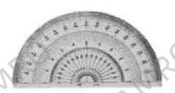 PROTRACTOR PLASTIC 180DEG, 150MM DIAM