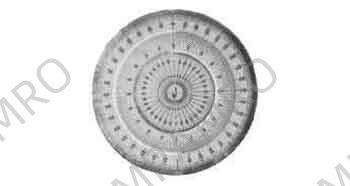 PROTRACTOR PLASTIC 360DEG, 180MM DIAM