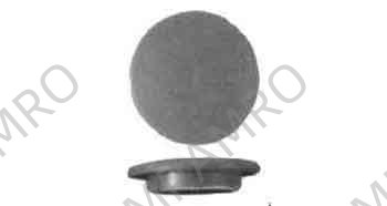 MAGNET PAPER HOLDING, 15MM DIAM BLACK