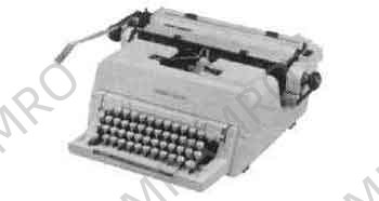 TYPEWRITER OFFICE MANUAL, 310MM ELITE