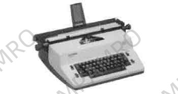 TYPEWRITER OFFICE ELECTRIC, 310MM PICA AC110V