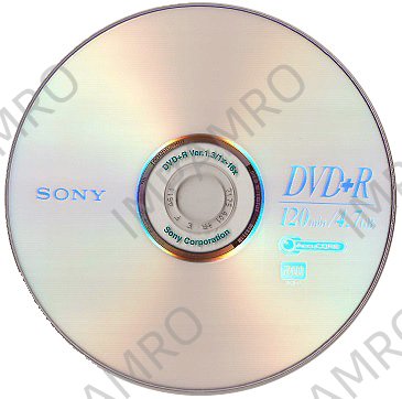 DVD-R BLANK DISC 4.7GB, 50'S/PKT