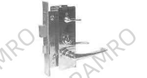 INDICATOR MORTISE LOCK, WITH LEVER HANDLE OHS#2270