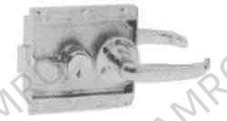 STEEL DOOR CYLINDER RIM LOCK, WITH LEVER HANDLE OHS#3550
