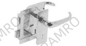 LEVER TUMBLER RIM LOCK, WITH LEVER HANDLE OHS#3400