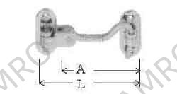 SILENT DOOR HOOK, HOOK LENGTH 400MM
