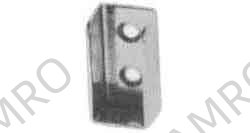BOOK CASE BAR SOCKET STAINLESS, Stainless Steel，12X25MM，OHS NO.6731