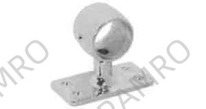 CENTER BRACKET STORMRAIL BRASS, ID33MM