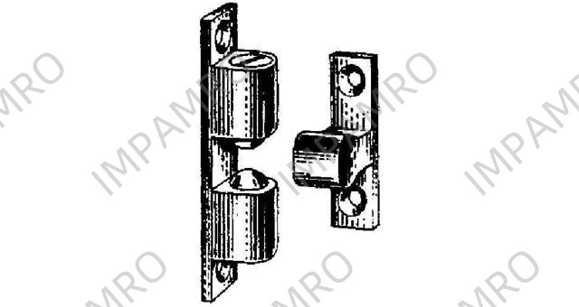 BALL CATCH BASE SIZE 10X60MM, SCHWEPPER 4090
