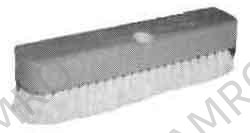 BRUSH SWEEPING SOFT BRISTLE, W300MM WITH LONG HANDLE
