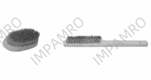BRUSH HAND BRASS, STRAIGHT HANDLE