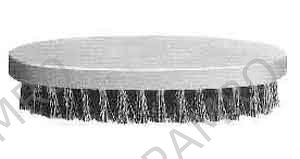 BRUSH HAND OVAL 145X39MM, NON-SPARK BERYLLIUM COPPER