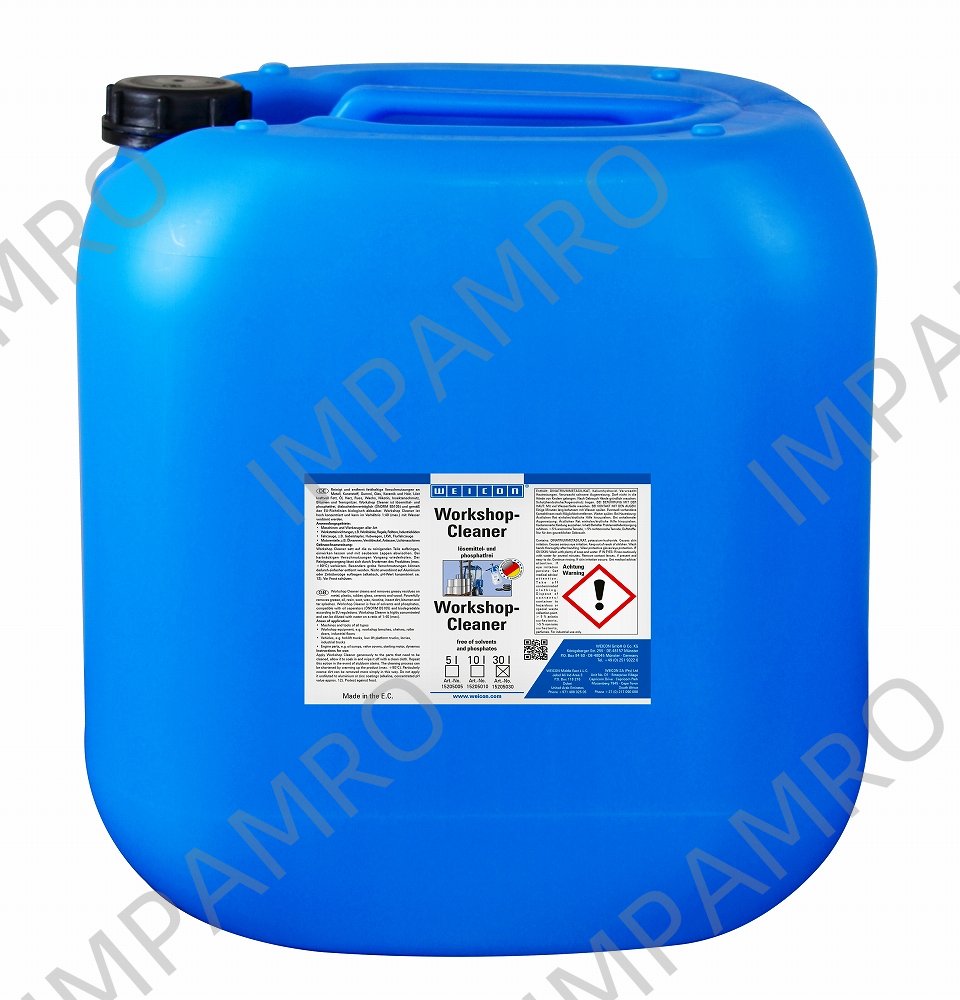 CLEANER & DEGREASER ALLPURPOSE, WEICON WORKSHOP-CLEANER 30LTR