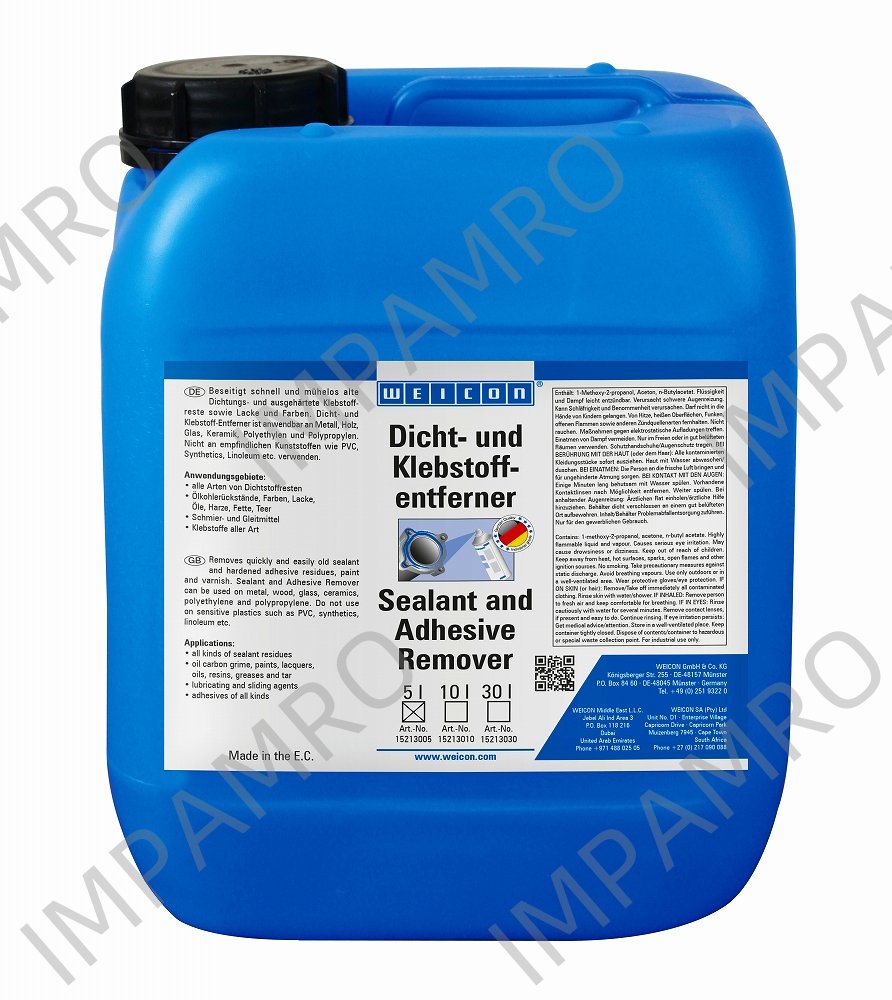 REMOVER SEALANT & ADHESIVE, WEICON 5LTR