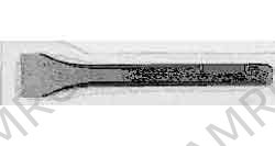 CHISEL FLAT 25X155MM FOR, PNEUMATIC FLUX CHIPPER