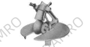 SADDLE TANK CLEANING HOSE, BRONZE FOR TZ 1-1/2" HOSE
