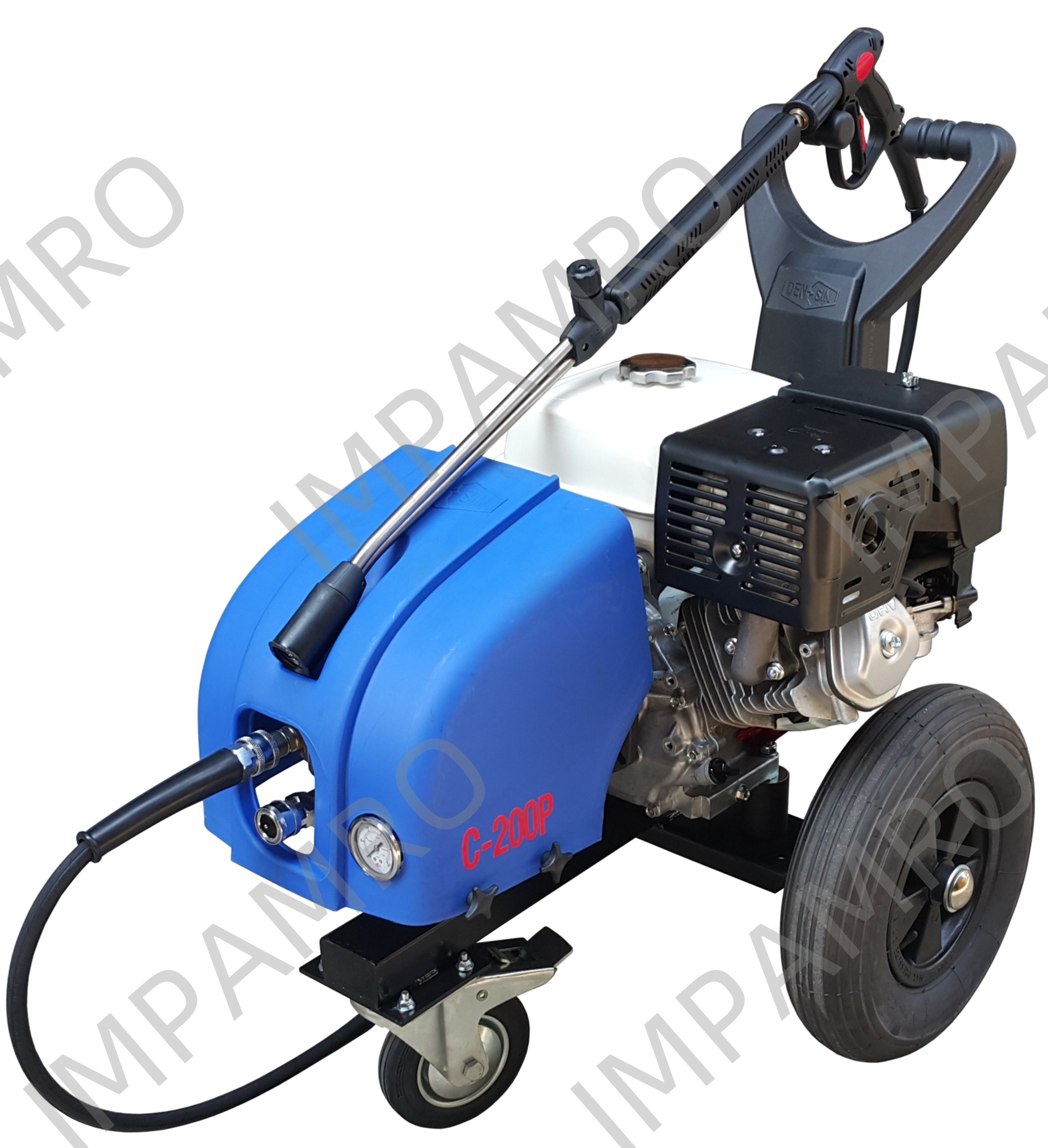 CLEANER HIGH PRESSURE ENGINE, C-200P PETROL 11HP 18.5LTR/MIN