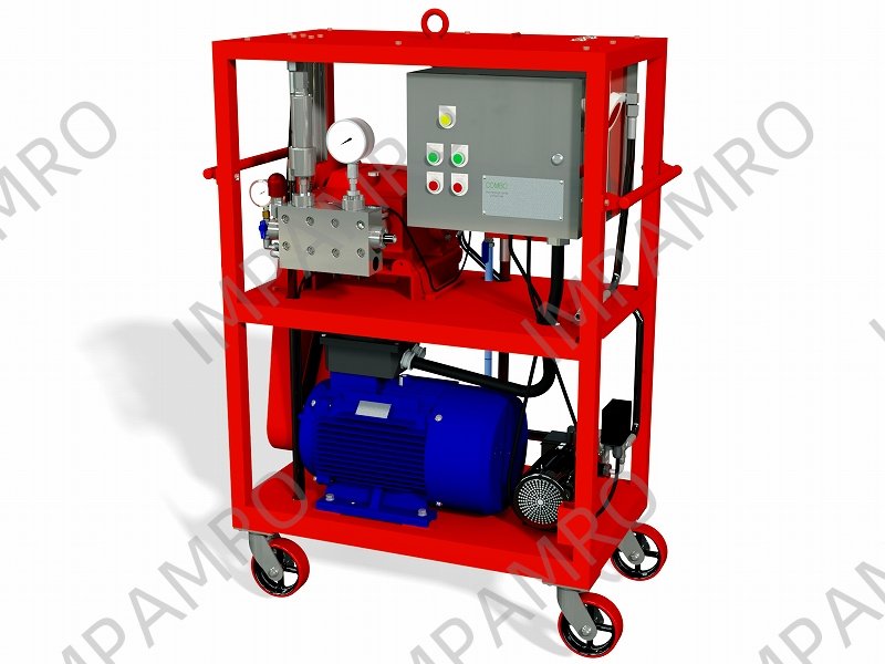 WATER BLASTER VERTICAL TYPE, ULTRA HIGH PRESSURE 1100BAR