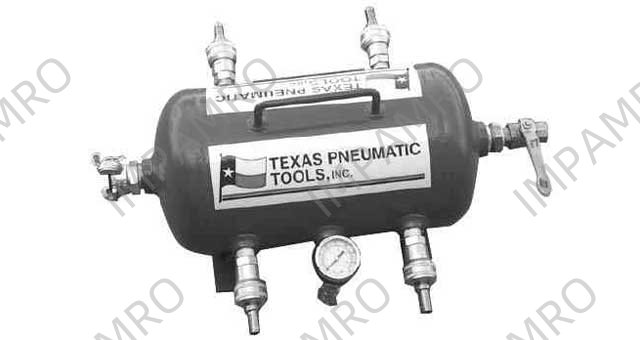 MANIFOLD AIR TANK STYLE, RUSTIBUS TX-3AMF 4 OUTLETS