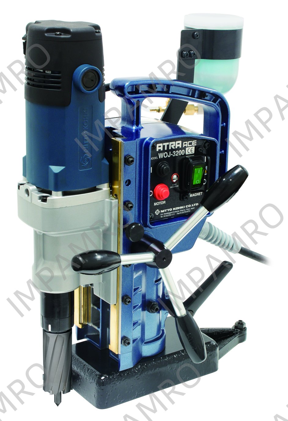 DRILLING MACHINE MAGNETIC BASE, MODEL WOJ-3200 220-240V