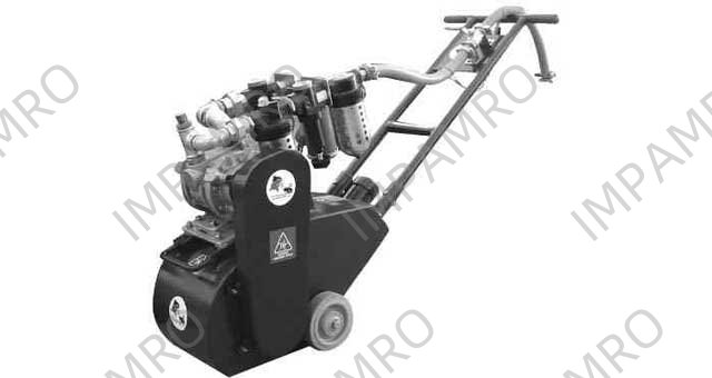 SCALING MACHINE DIESEL, RUSTIBUS 2000 W:200MM 7HP