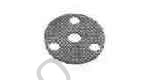 HAMMER HEAD DISC P/N.4-4, FOR SCALING MACHINE KC-50/60
