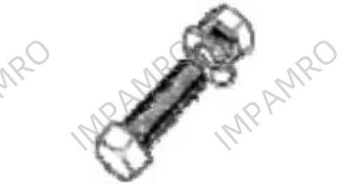 BOLT CENTER FOR 6" POWER BRUSH, PT/NO.340.558