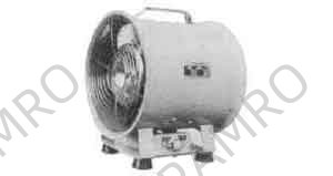 FAN VENTILATION ELEC PORTABLE, 200MM AC100V 1-PHASE