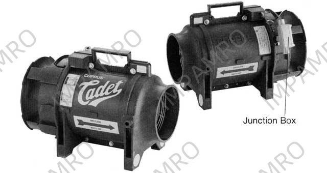 FAN VENTILATION EXPLOSIONPROOF, 330MM DIAM AC230V 60HZ VEP3