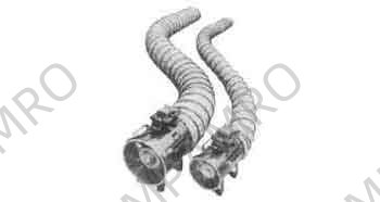 VENTILATION TUBE EXPLOSION, PROOF D200 X PITCH150MM X 5MTR