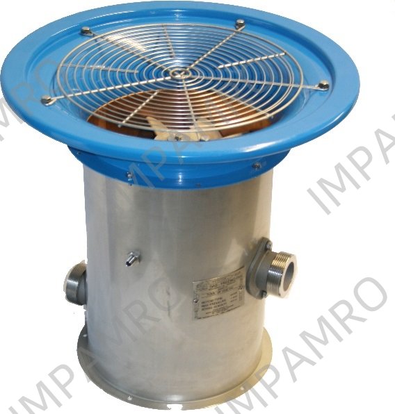 FAN GAS FREEING WATER DRIVEN, VP1500W AIRFLOW 14800M3/HR