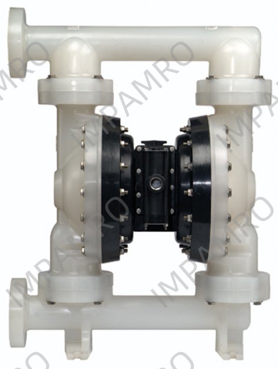 PUMP DIAPHRAGM PNEUMATIC PP, 2" 172GPM PD20P-XXX-XXX-B