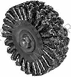 W WIRE BRUSH TWISTED WIRE, #2000-6/2R F/ICO CHIP HAMMER