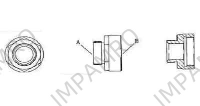 ADAPTOR HOT WATER LINE FOR, J.J.TANK CLEANING MACHINE