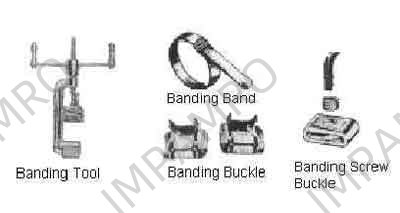 BANDING BAND STAINLESS STEEL, 16MMX30MTR