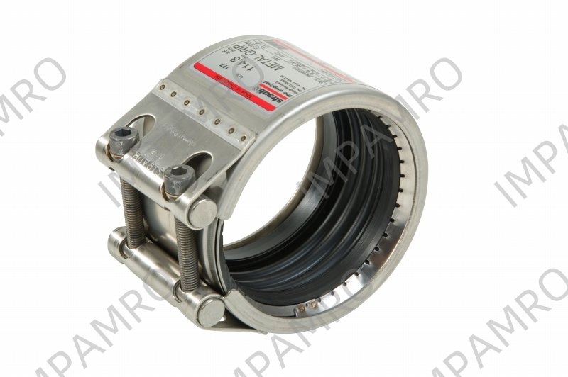 PIPE COUPLING STRAUB GRIP-TYPE, 80A RUBBER (EPDM) SLEEVE
