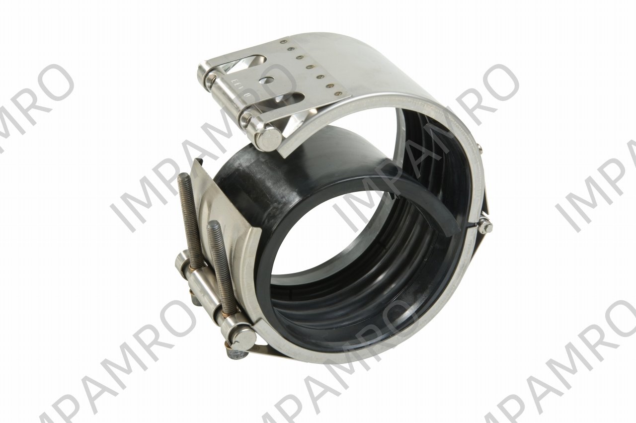 PIPE CLAMP STRAUB 250A, RUBBER (EPDM) SLEEVE
